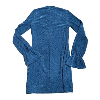 amanda uprichard blue floral dress Strapless Mini Fae Dress in English Blue Toile | L main image 0