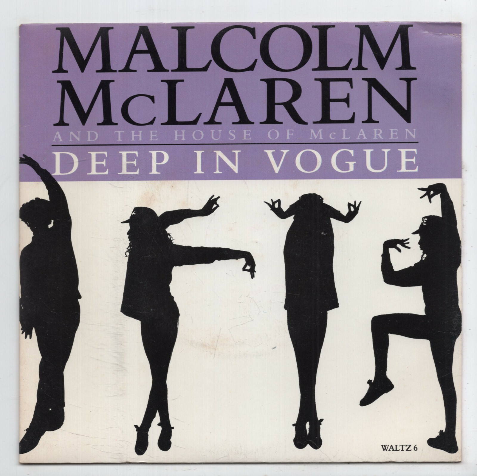 (M490) Malcolm McLaren, Deep In Vogue - 1990 - 7"" vinyl
