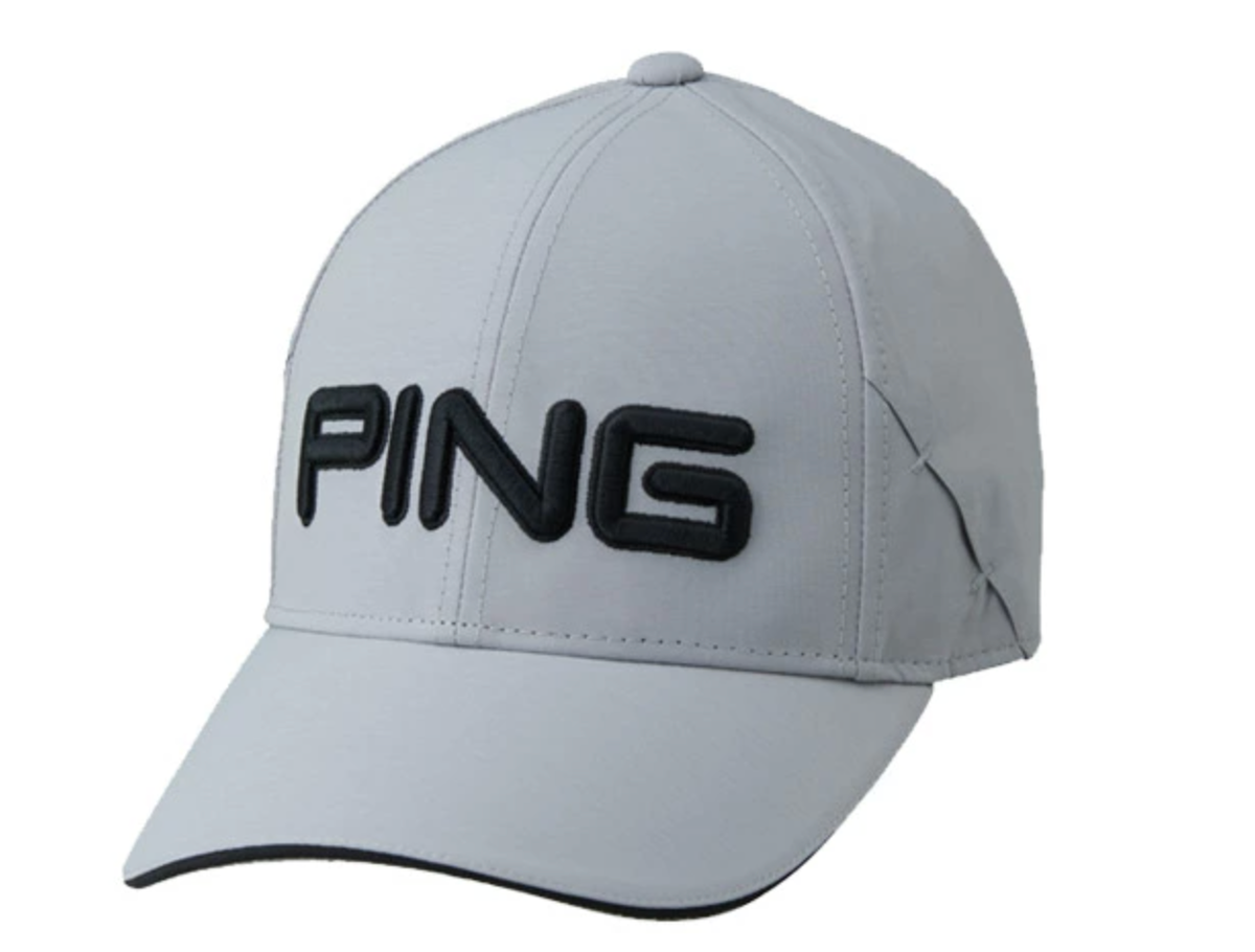 PING Japan Golf Tour Color Code Cap HW-U2501 Flex Fit 2025 Silver