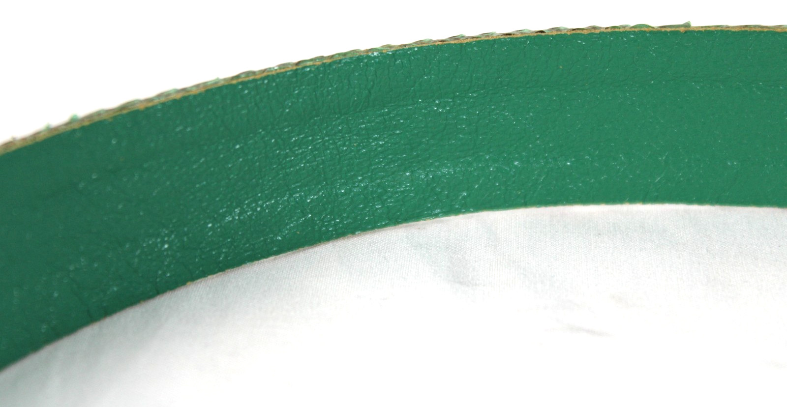 ALEXANDER McQUEEN Jade Green Python Skin Adjustab… - image 3