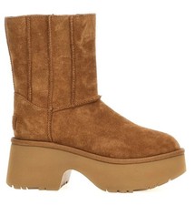 UGG Classic Twin Seam New Heights Platform Boots Womens 8 NEW Chestnut 1158313