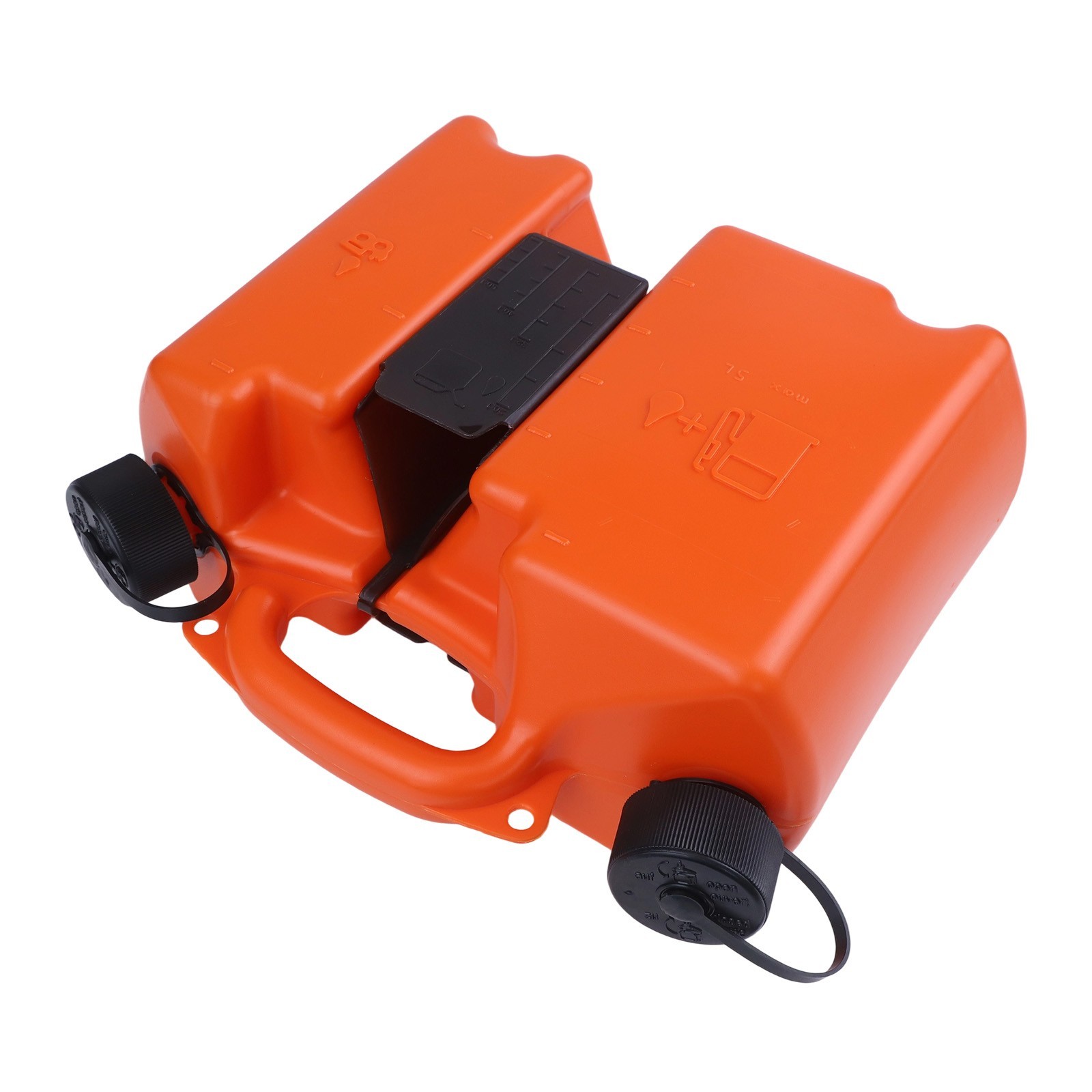 5L Dual Compartment Combi Can for Fuel and Chain Oil with Tool Holders