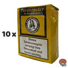 Perlesreuter Schmalzler Schnupftabak 10x 100g von Pöschl