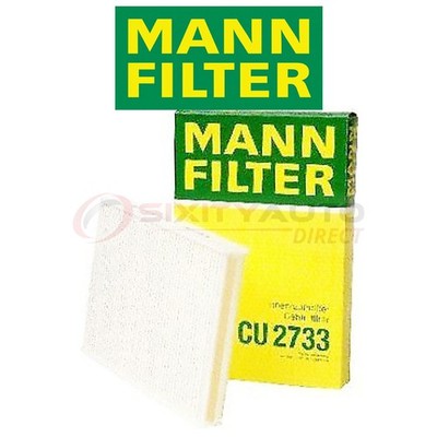 MANN FILTER Cabin Air Filter for 2008-2010 Volvo V70 3.2L L6 - Filtration um