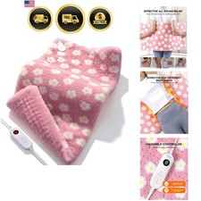 King Size Heating Pad for Back Pain Relief, 33  x 17  Extra Large Heating Pad ...