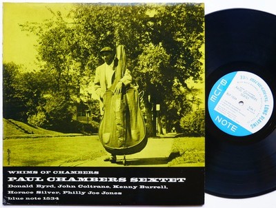 PAUL CHAMBERS Whims Of Chambers LP BLUE NOTE BLP 1534 US 1957 MONO John Coltrane