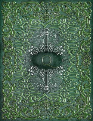 Monogram ''Q'' Sketchbook: Blank Art Pad Notebook Journal