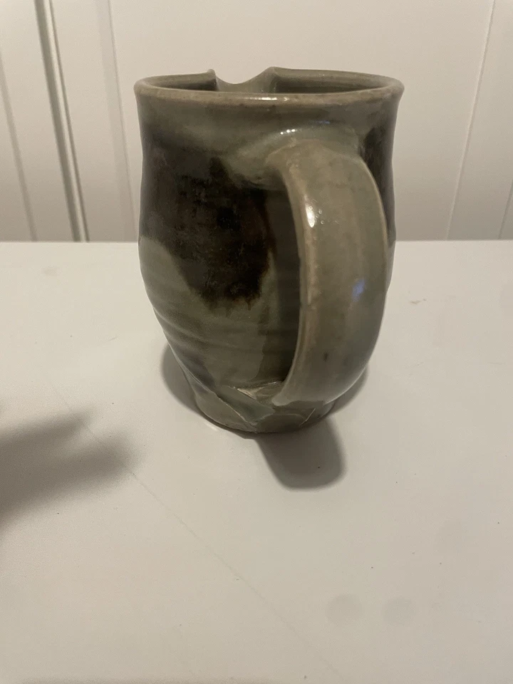 Jug  Design Unmarked Studio Pottery Cream Or Flower Arranging Decor Farmhouse - Image 4 of 4