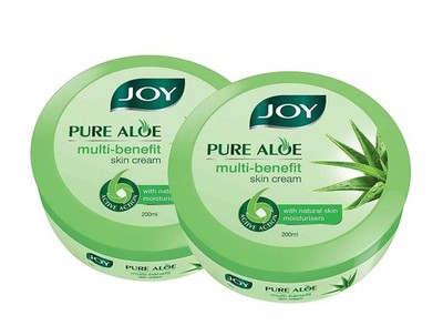 Joy Pure Aloe Vera Multi Benefit Skin Cream 200ml Each Set Of 2