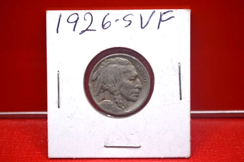 1926 S 5 CT BUFFALO NICKEL CIRCULATED VERY FINE