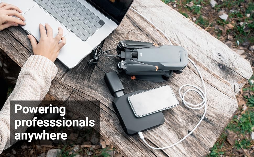 Power Bank Portable Omni 20+Bundle(Omnicharge) Fast,Recharging,Wireless Charging