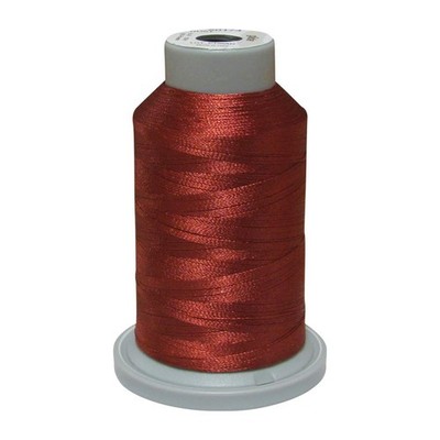 40wt Trilobal Polyester Sewing Thread 1000m 1100 Yd Spool Rust Embroidery