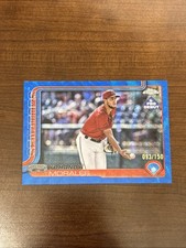 2025 Topps Pro Debut Yohandy Morales Chrome Blue Refractor #/150