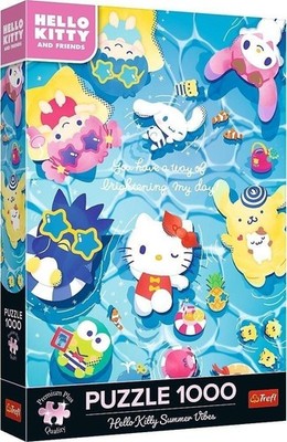 NEW Trefl Jigsaw Puzzle 1000 Pieces Premium Hello Kitty Summer Vibes