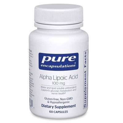 Pure Encapsulations Alpha Lipoic Acid 100 mg 60 capsules