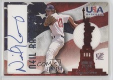 2007 USA Baseball National Jersey & Signature Blue Ink Neil Ramirez Auto 3y4