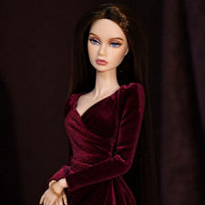 integrity toys OOAK Repaint Poppy Parker Custom Art Doll Head