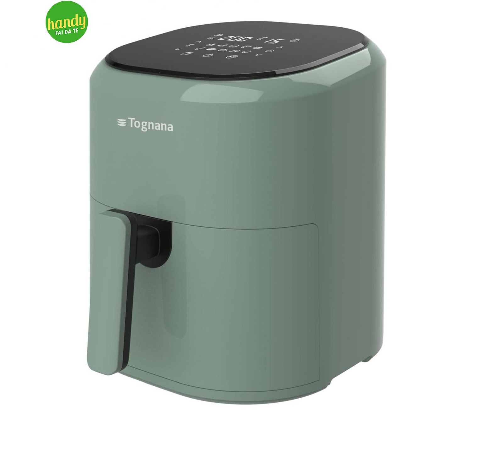 Friggitrice ad Aria Tognana Iridea 4,5L Verde - Offerta Shop Online