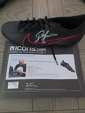 John Barnes Football Boot Soccer Cleat - Signed Autographed- COA by ICONS.com