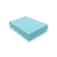 TIDI 1053 Avalon Dental Bib, Blue, 3 Layers, 13” W x 18” L (Pack of