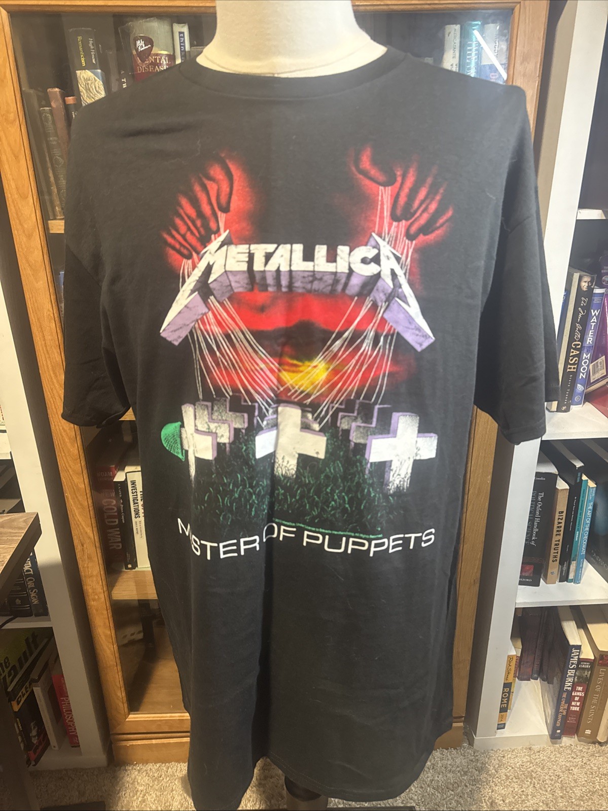 Metallica Master Of Puppets 2012 Shirt XL Bravado