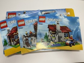 Lego CREATOR 31025 Box And Instruction Manuals ONLY
