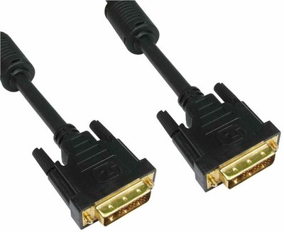 PRO SIGNAL - DVI-D Dual Link Male to Male Lead, 2m Black