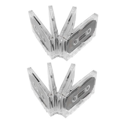 8 Pcs Tape Cassette Blank Tapes Audio for Recording Cassettes Music