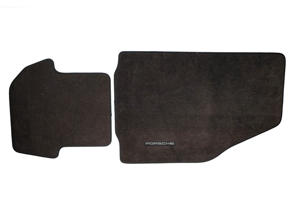 Alfombrillas negras (LHD) ORIGINALES OEM 99704480108A43 Porsche 911 997 (2005-2012) Foto 4 de 4