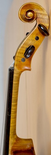 old vintage violin 4/4 geige viola cello fiddle label DAVID TECCHLER Nr. 278 - Picture 15 of 19