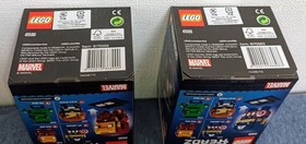 LEGO BrickHeadz 41589 41590 Iron Man 2pcs Set Unopened