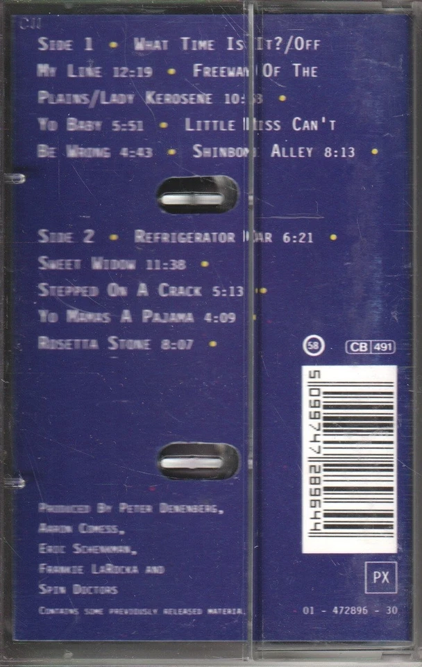 Spin Doctors Homebelly Groove Kassette Europa Epic 1992 Kassette 4728964 - Bild 2 von 2