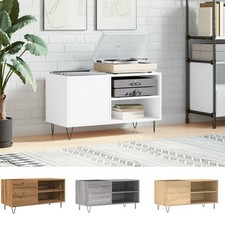 Plattenschrank Plattenspieler Sideboard Schrank Schallplattenschrank Holz