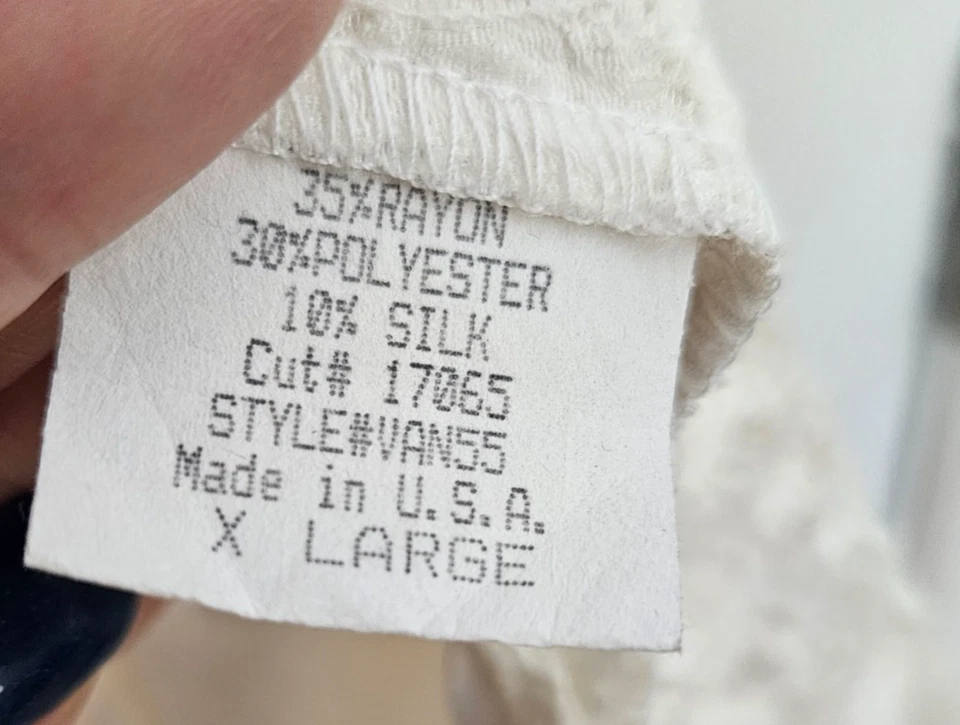 De Colección Spencer Alexis Floral Kimono Top Talla XL Encaje Crochet Artístico Boho Fairycore Foto 3 de 4