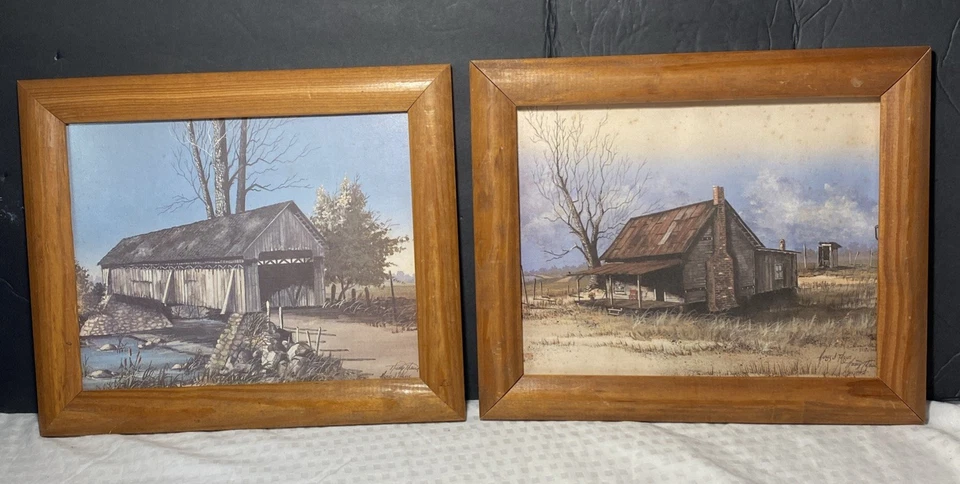 "Imprime Huey J. Theus enmarcado de colección The Way Through & The Old Home Place 12x10""" Foto 2 de 4