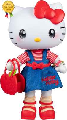 Hello Kitty  and Friends Premier 8-Inch Articulated Figure - Classic Hello Kitty