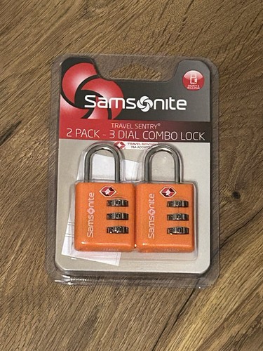 Pack De 2 Cadenas à Combinaison Samsonite Travel Sentry - Multicolores - Pour Valises Et Bagages