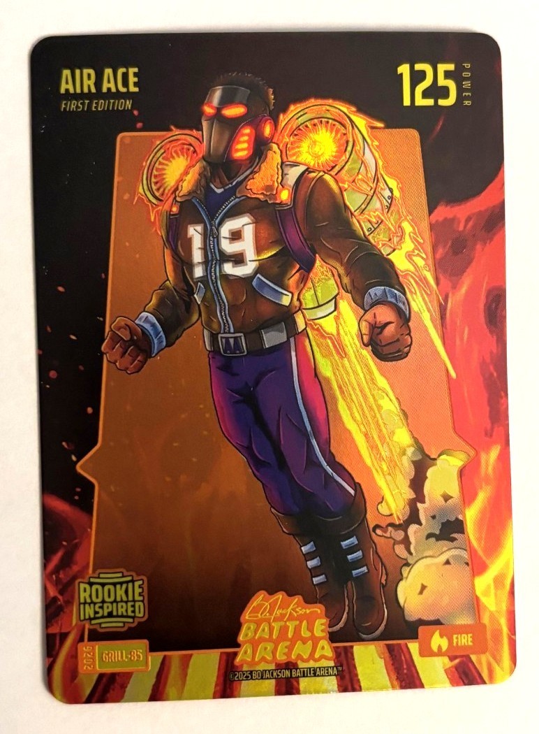 2026 Bo Jackson Battle Arena Air Ace Grillin Battlefoil Fire Ace Bailey Grill-85