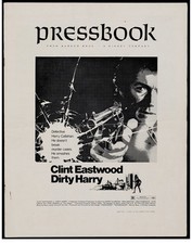 ORIG DIRTY HARRY 11" X 14" UNCUT Pressbook - 1971 - CLINT EASTWOOD Police Drama