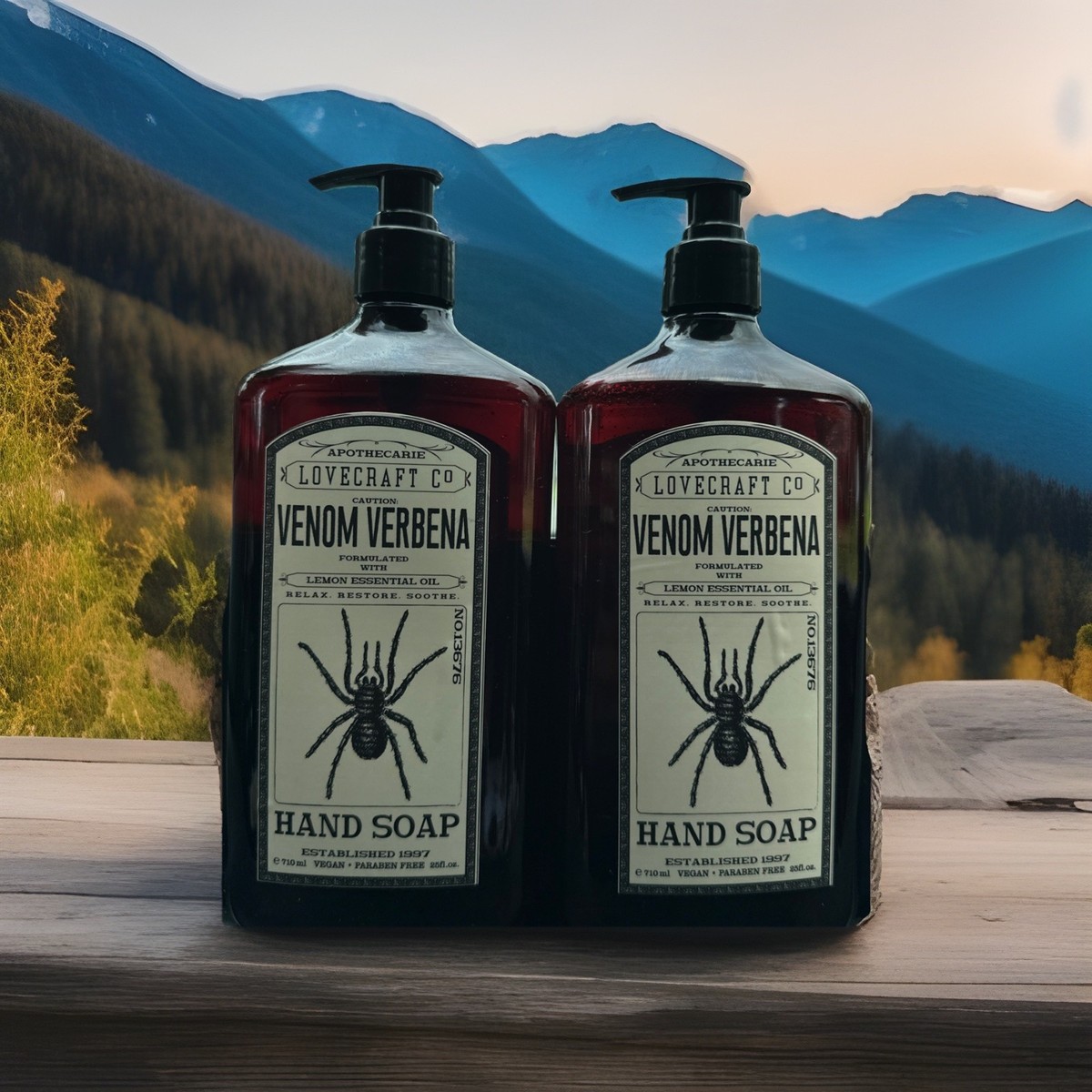 🆕 APOTHECARIE LOVECRAFT CO. VENOM VERBENA HAND SOAP W/LEMON