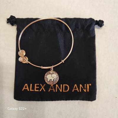Alex and Ani Ivory Elephant Bracelet