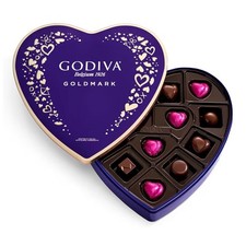 Godiva Goldmark Dark Chocolate Creations Hear...
