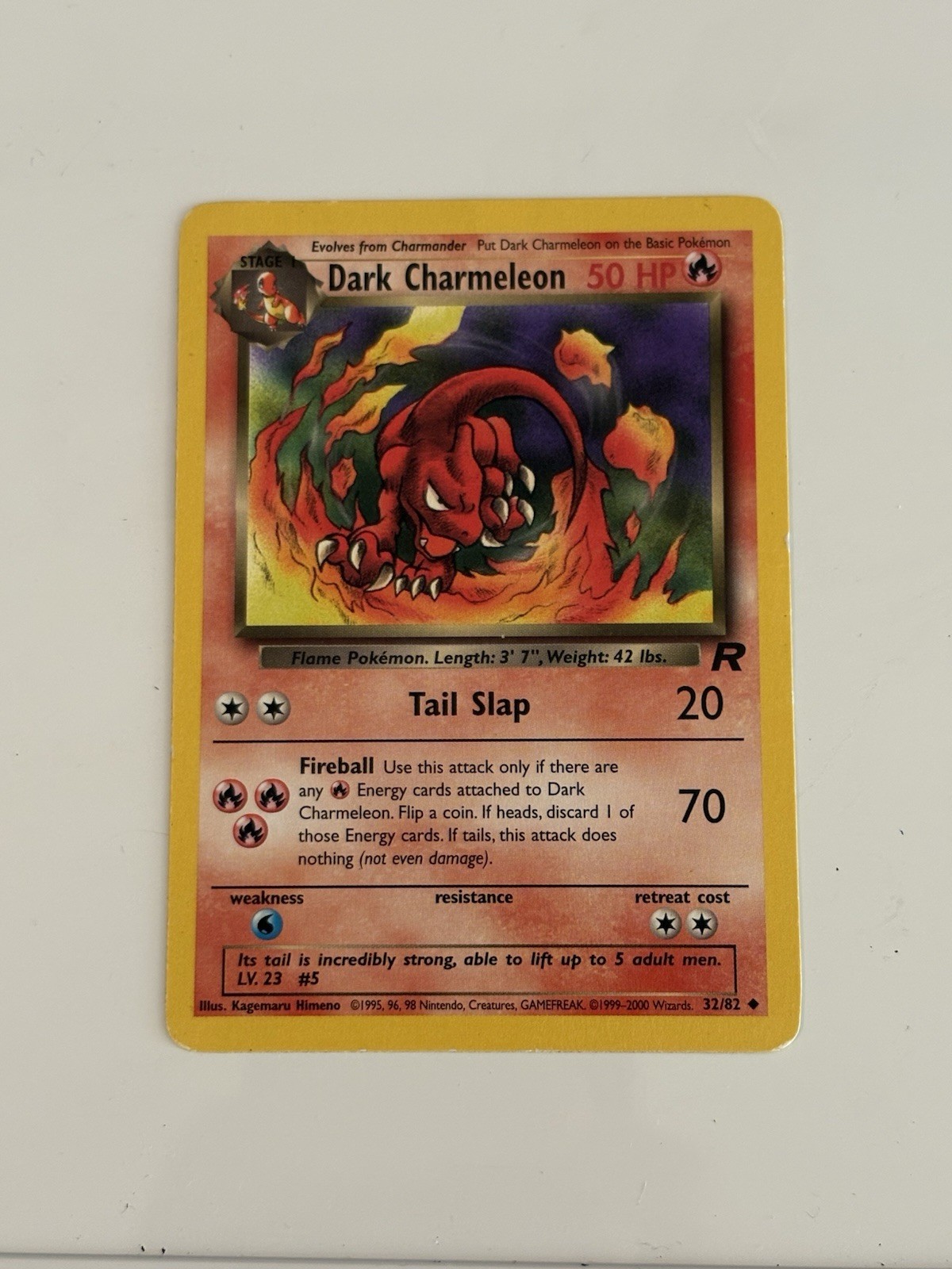 Dark Charmeleon 32/82 Team Rocket Regular