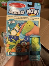 Melissa  Doug Sticker Wow 24-Page Activity Pad Sticker Stamper