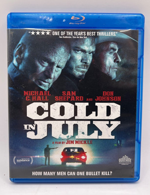 COLD IN JULY Widescreen Blu-ray Michael C Hall Sam Shepard Don Johnson PLS READ