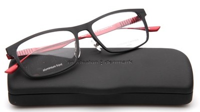 NEW PRODESIGN DENMARK PROFLEX 3 c.6011 Black EYEGLASSES 57-18-155mm B38mm