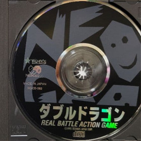 SNK Neo Geo CD Software Double Dragon With Manual & Obi Used Good Condition 1995