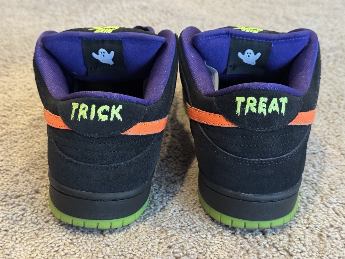新品 ナイキ ダンク ナイト オブ ミスチーフ TRICK TREAT Lightly Used Nike SB Dunk Low SZ 13 Night Of Mischief Trick Or