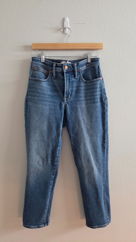 Madewell The Petite Curvy Perfect Vintage Jean in Melgrove Wash PETITE 28