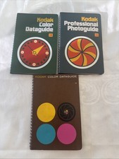 Vtg Kodak Pro Photoguide 1st Edition 2nd 1975  1960s Data Guide Exc  